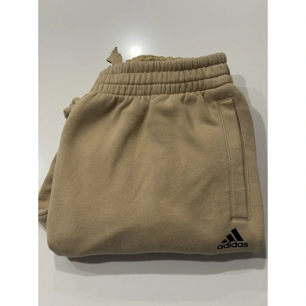 adidas Postgame Tapered Pants Beige Tone HF2211 Mens XL Pre-Owned